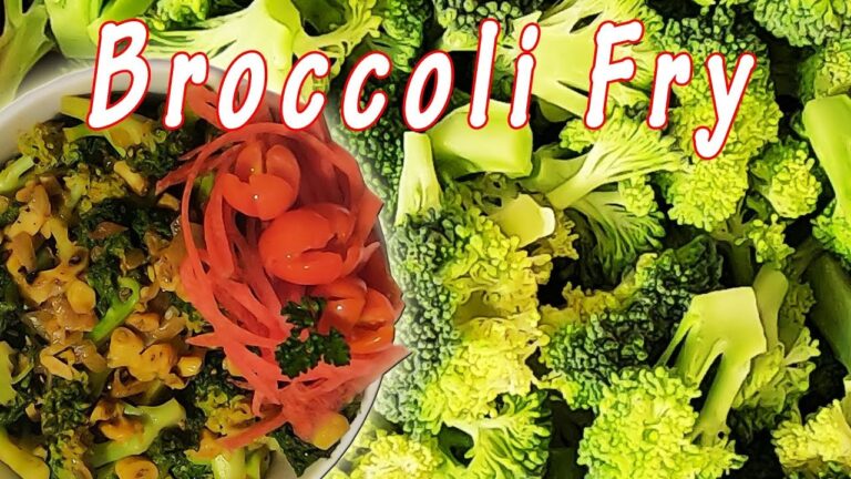 Paleo Diet Broccoli Fry /ப்ரோக்கோலி பொரியல்- பேலியோ டயட் உணவு