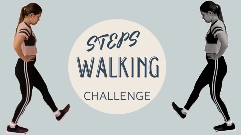 WALKING at home CHALLENGE | Easy beginner home workout challenge for weight loss