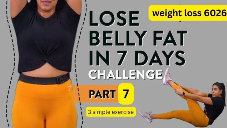 7 DAY CHALLENGE 1 MINUTE WORKOUT TO LOSE BELLY FAT| 7 Day Challenge To Lose Belly Fat – Home Workout