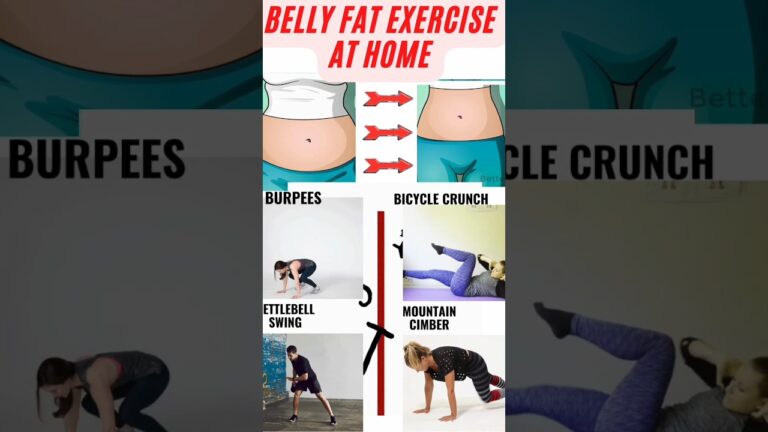 Belly fat exercise at home #shorts#healthcare