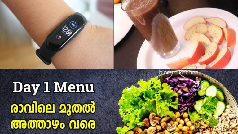 Day 1 Balanced Diet Menu | ഒരു ദിവസത്തെ മെനു  | Diet Recipes Malayalam | Weight Loss Diet Malayalam