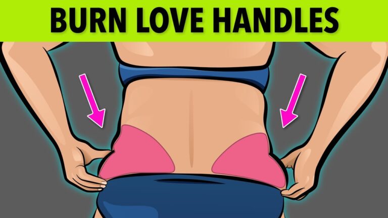 EASY STANDING WORKOUT AT HOME: BURN LOVE HANDLES IN 20 MINUTES