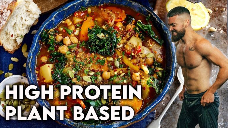 High Protein Plant Based Meals for Running