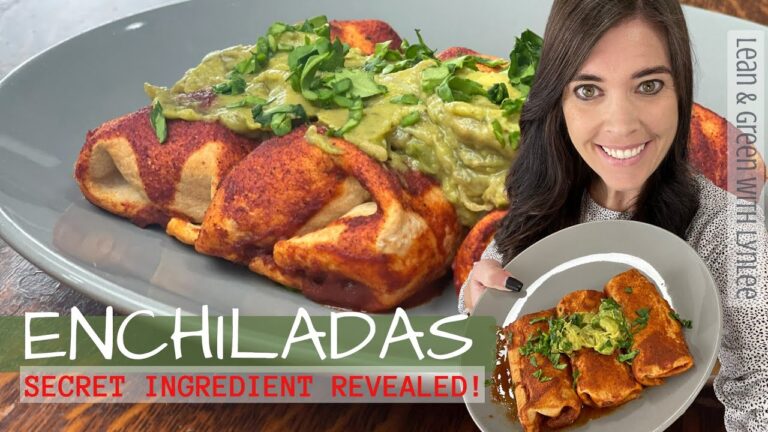 Optavia Lean and Greens / Enchiladas / Low Carb "Tortilla" (Secret Ingredient)