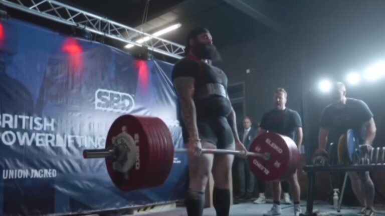 Powerlifter Inderraj Singh Dhillon (120KG) Deadlifts 385.5 Kilograms (849.8 Pounds) For British Powerlifting Record