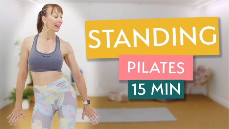 Standing Pilates Full Body Workout for Slim Legs and Toned Tummy | 15 Minutes