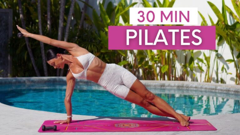 30 MIN FULL BODY WORKOUT || Power Pilates With Weights (Intermediate)