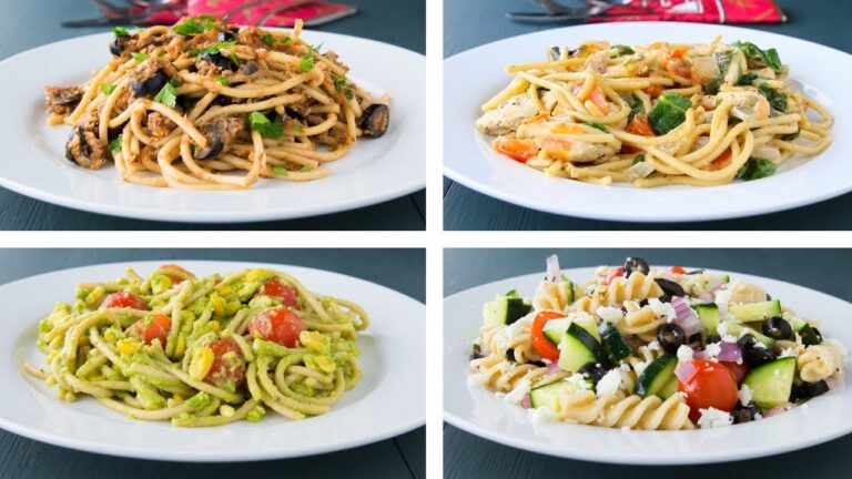 4 Healthy Pasta Recipes For Weight Loss