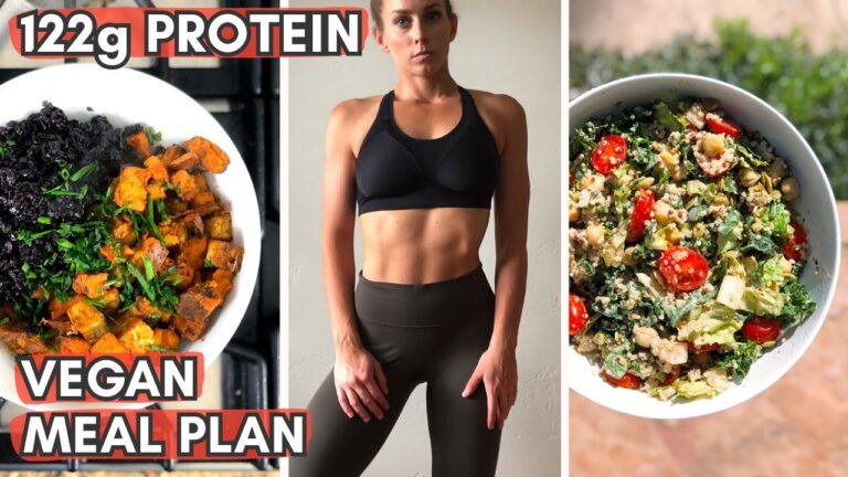 Beginner High Protein Vegan Meal Plan for FAT LOSS