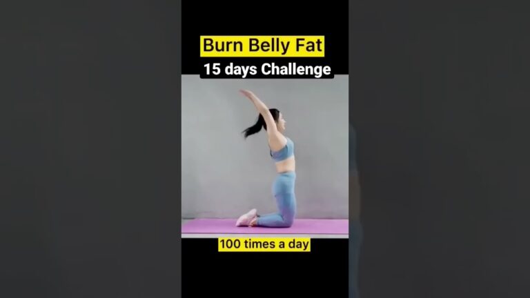 Burn Belly Fat | 15 days challenge #shorts #workout #weightloss