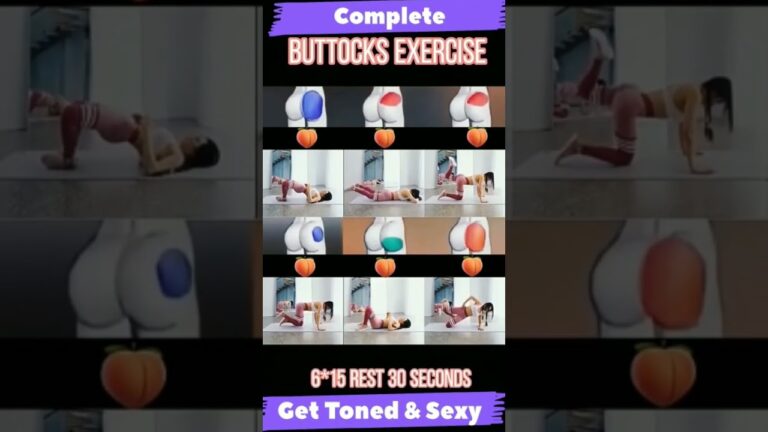 Complete butt | Buttock fat loss exercises  | #shorts #buttocks