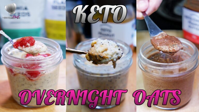 Keto overnight oats ideas | KETO RECIPES | Overnight oats recipe