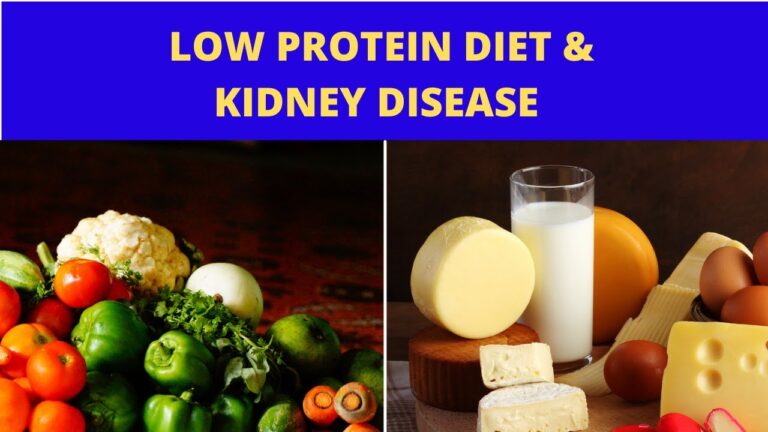 Low Protein diet for KIDNEY DISEASES!#low protein diet