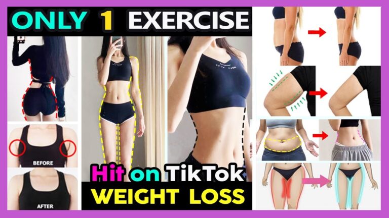 ONLY 1 EXERCISE TO LOSE WEIGHT AT HOME | BURN FULL BODY | FAT LOSS WORKOUT TOP HIT ON TIKTOK