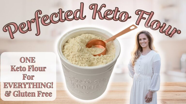 Perfected Keto Flour | An All-Purpose White Flour Substitute GLUTEN FREE By Victoria's Keto Kitchen