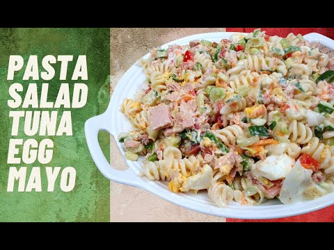 Tuna Egg Pasta Mayo | Easy Salad Recipes