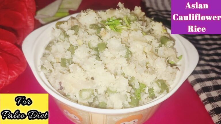 Cauliflower Rice Recipe For Lunch Box | No.1 Paleo Diet Recipe
