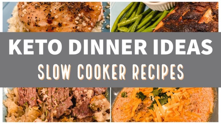 KETO DINNER IDEAS | Keto Slow Cooker Recipes | Suz and The Crew