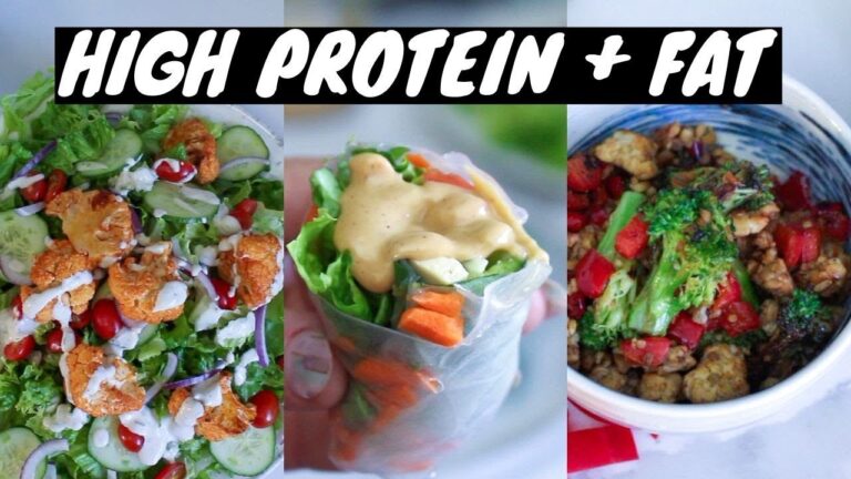 My Go To LOW CARB Vegan Meals – Easy and Healthy!