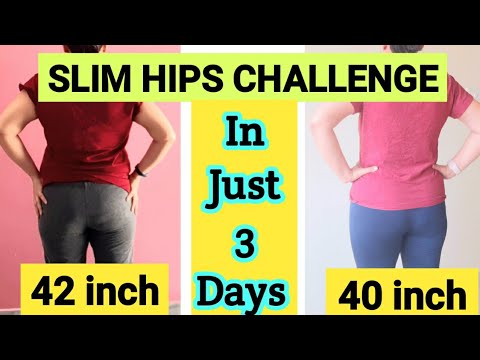 REDUCE HIP FAT | 3 DAYS CHALLENGE TO REDUCE HIP FAT | SLIM LEGS CHALLENGE | GET RID OF HIP FAT FAST🔥