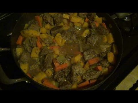 Beef Stew with Butternut Squash – Paleo Diet Recipe
