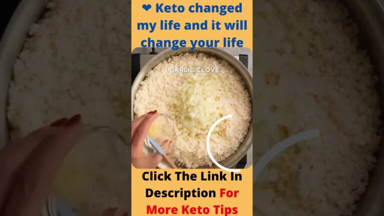 🍚 Cauliflower rice | keto recipes