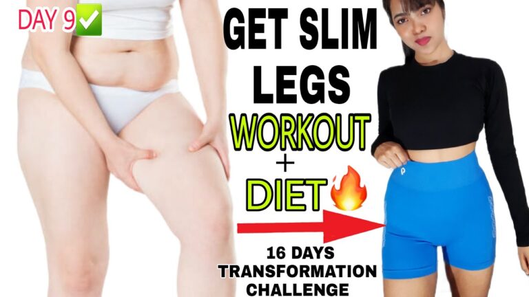 ✅DAY 9: GET SLIM & TONED LEGS WORKOUT +DIET || LOSE 7KG IN 16DAYS || JUNE TRANSFORMATION CHALLENGE