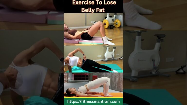 Weight loss exercises at home || Exercise to Lose Belly Fat #weightloss  #shorts #fitnessmantram