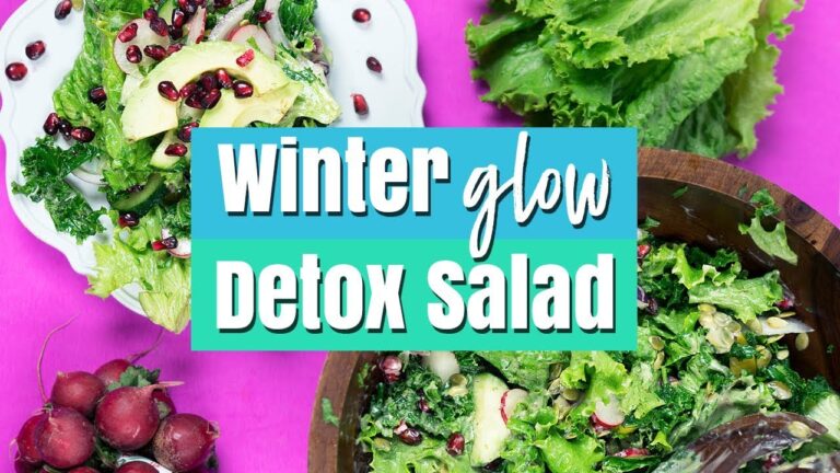 Winter Glow Detox Salad (Gluten Free, Paleo, Vegan) | Healthy Salad Recipes