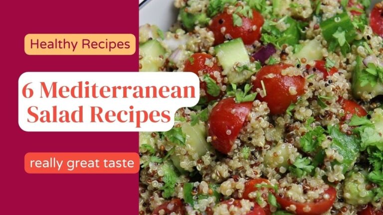 6 Mediterranean Salad Recipes | A&A Homemade
