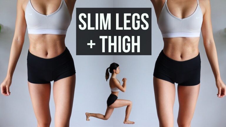 BURN LEG & THIGH FAT IN 30 DAYS!! 10 min Slim Legs Workout |  Week 2 ~ Emi