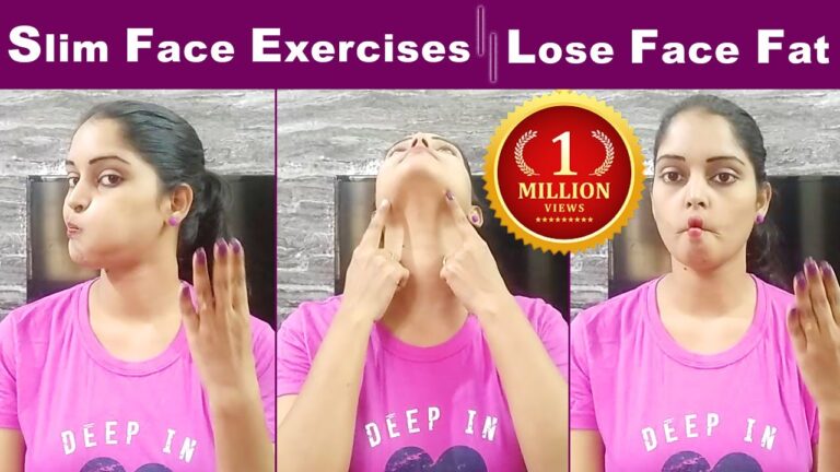 How to Lose Face FAT In Telugu||Get Slim Face In 1 Week||Face Fat Exercises In Telugu||FACE FAT TIPS