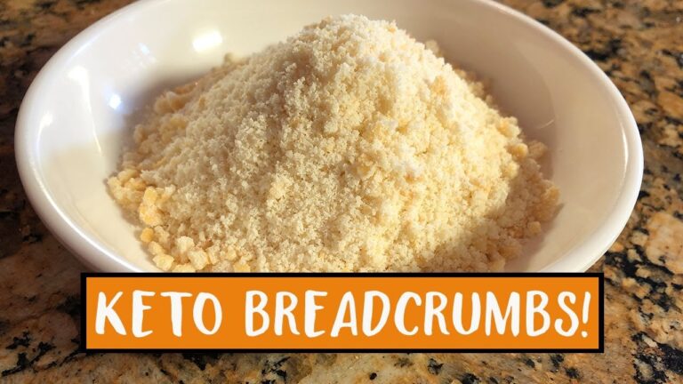 Keto Breadcrumbs | Low Carb Gluten Free Bread Crumbs | Easy to Keto Recipes