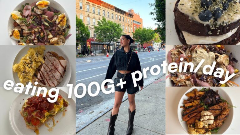 WHAT I EAT IN A WEEK | 100G+ PROTEIN PER DAY