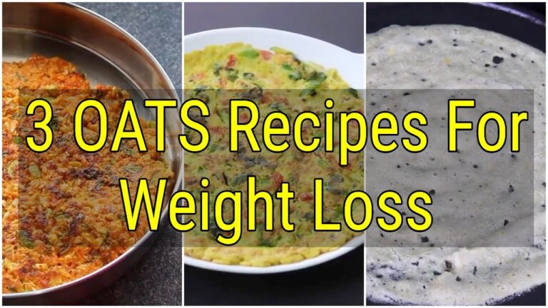 3 Healthy INSTANT Oats Recipes For Weight Loss – Oats Recipes For Breakfast/Dinner – Skinny Recipes