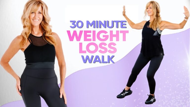 30 Minute Walking Workout For Weight loss For Women Over 50!