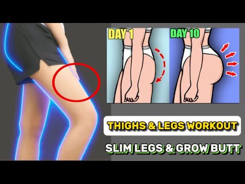 Thighs & Calves Workout | Best Exercise For Small Legs Everyday | Get Rid of Thigh Fat | Slim Legs
