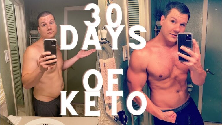 30 Day Keto Weight loss Transformation Beginning