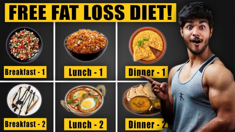 FREE CUTTING DIET PLAN 🔥 – Full Day Of Eating For “Weight Loss” (10 KILOS!)