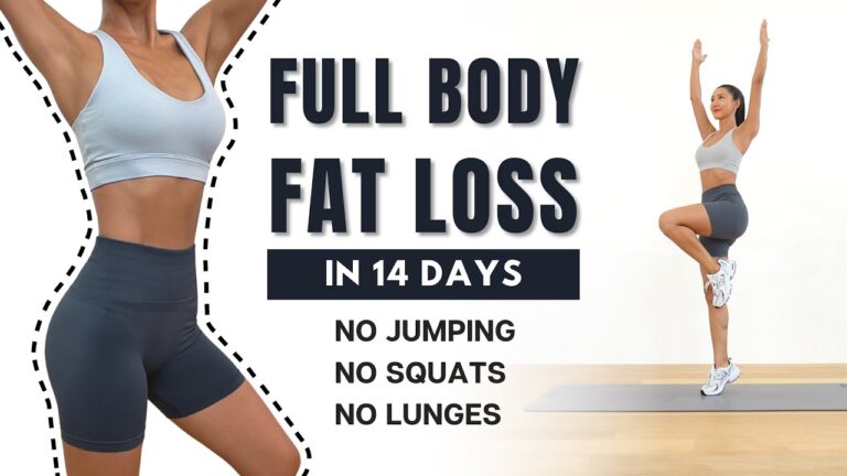 FULL BODY FAT LOSS in 14 Days🔥 30 MIN Non-stop Standing Workout – No Jumping, No Squats, No Lunges