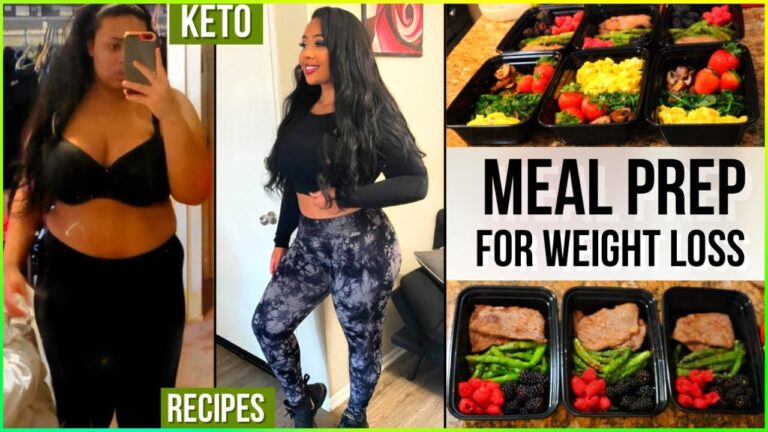 KETO RECIPES & EASY MEAL PREP FOR THE WEEK | Simple Recipes For Weight Loss | Rosa Charice