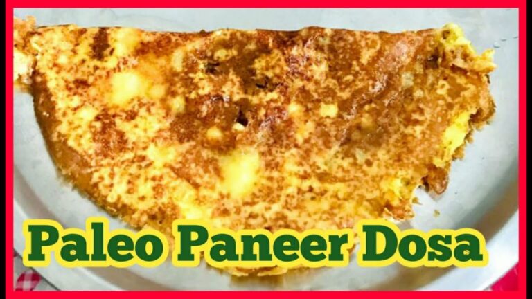 Paneer Dosa Recipe | Paleo Paneer Dosa| Paleo Recipes|Paneer cheese Dosa | Paleo Recipes |Paleo Dosa
