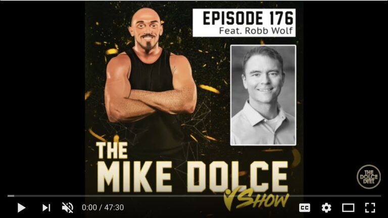 Robb Wolf Talks KETO – FAT LOSS – CARBS with Mike Dolce.