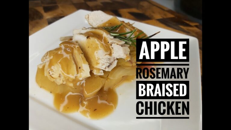 Apple Rosemary Braised Chicken – LEAN Recipe