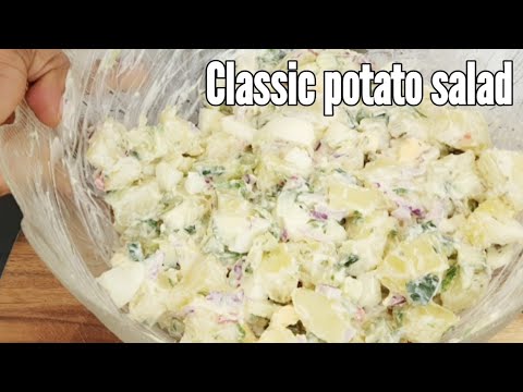 BEST POTATO SALAD RECIPE!! – how to make Potato salad easy delicious and healthy.