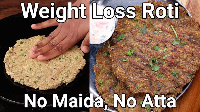 High Protein Roti For Weight Loss – No Atta No Maida | Vegetable Millet Roti – Diabetes Diet Plan