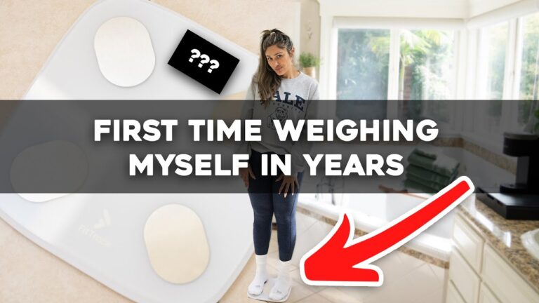 I Can't Believe I Weighed Myself After 3 Years! Here's What I'm Doing To Lose Weight