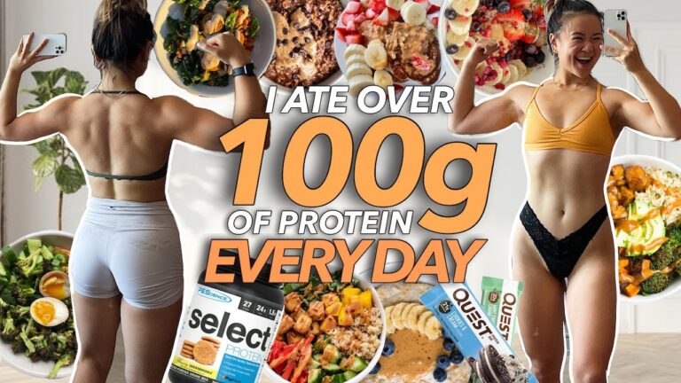 Over 100g of Protein EVERY DAY for 6 MONTHS | *LIFE-CHANGING | My Workouts, Meals & Transformation