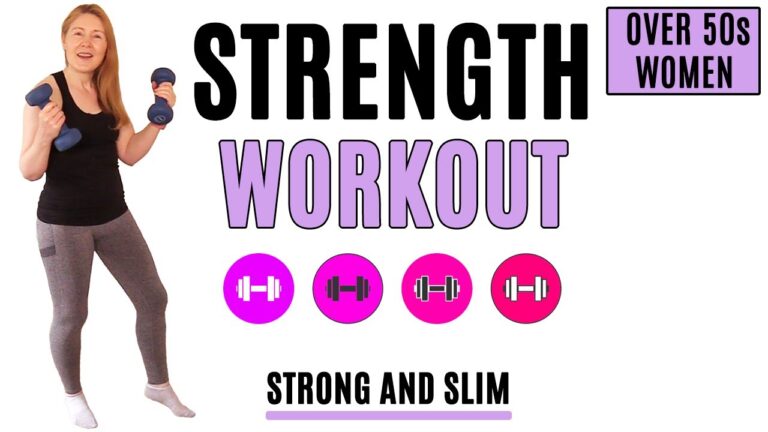 STRENGTH Training Exercises For A STRONG SLIM BODY | For Women Over 50 | Lively Ladies