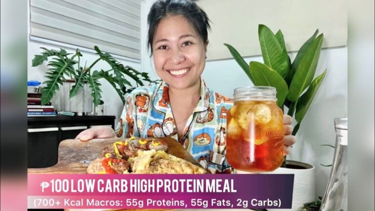 ₱100 Low Carb High Protein Meal